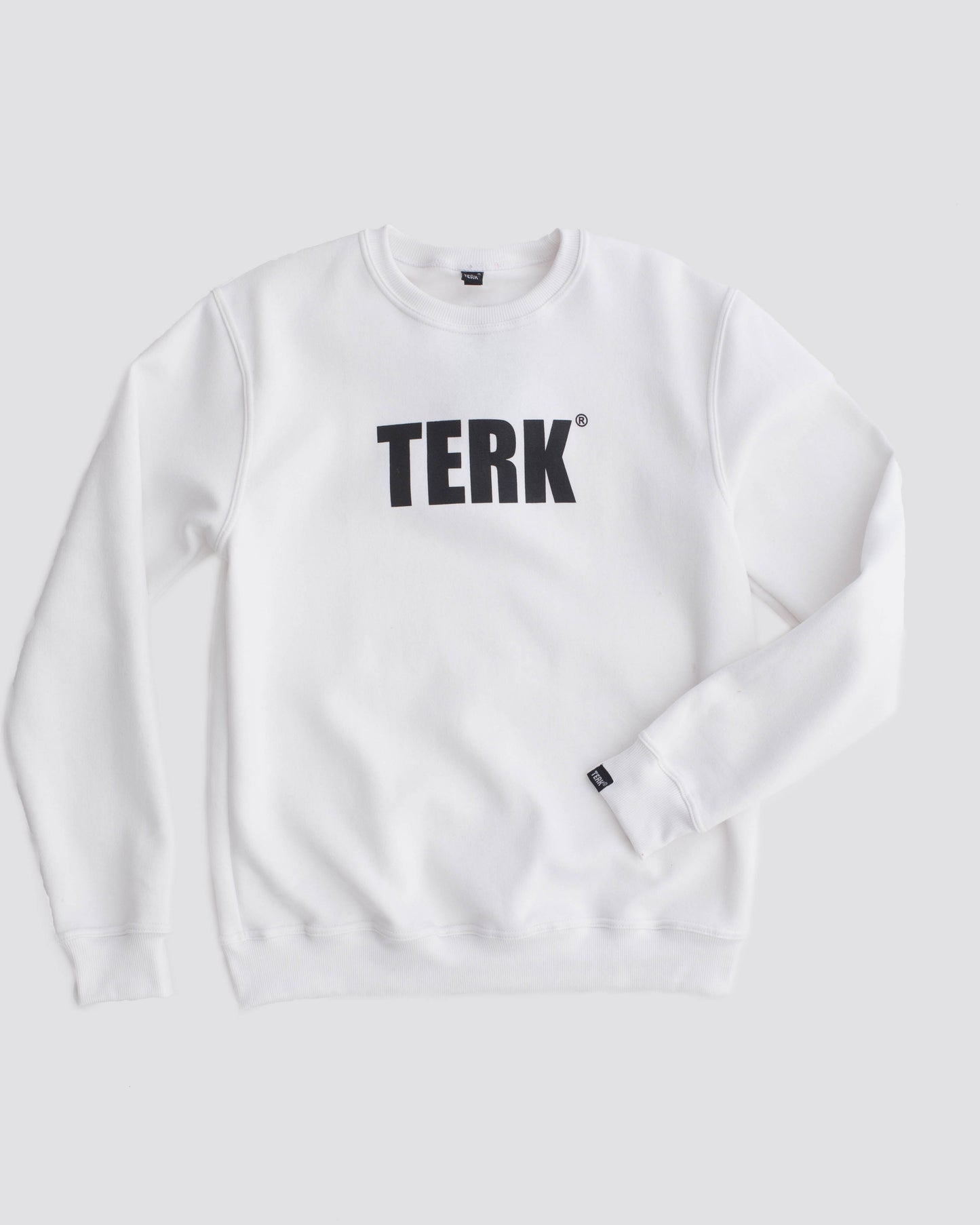 BLACK TERK LOGO CREWNECK